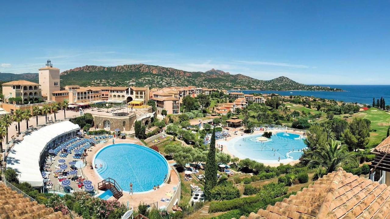 Agay Cap Esterel, Le Village Belvedere T2 Climatise Rez-De-Jardin, Vue Mer, Piscine Et Parking Inclus Сен-Рафаель Екстер'єр фото